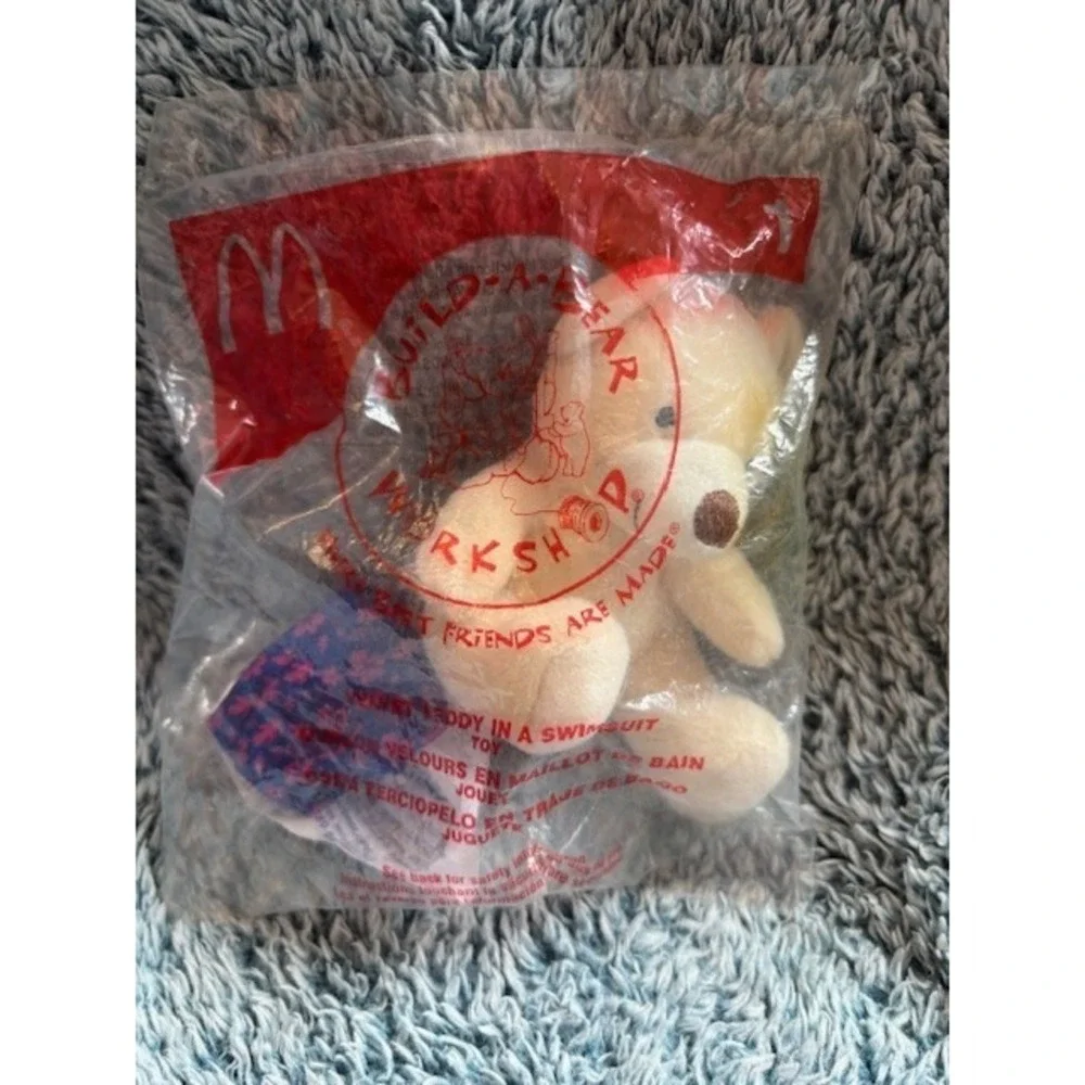McDonald's 2006 Build-A-Bear Collection #1–4 NEW‎ Sealed Happy Meal Toys